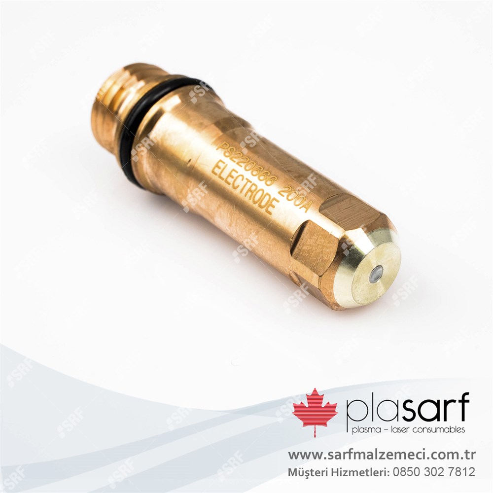 Plasarf Electrode Pro (Silver) 200A (Hypertherm® 220352 uyumlu)