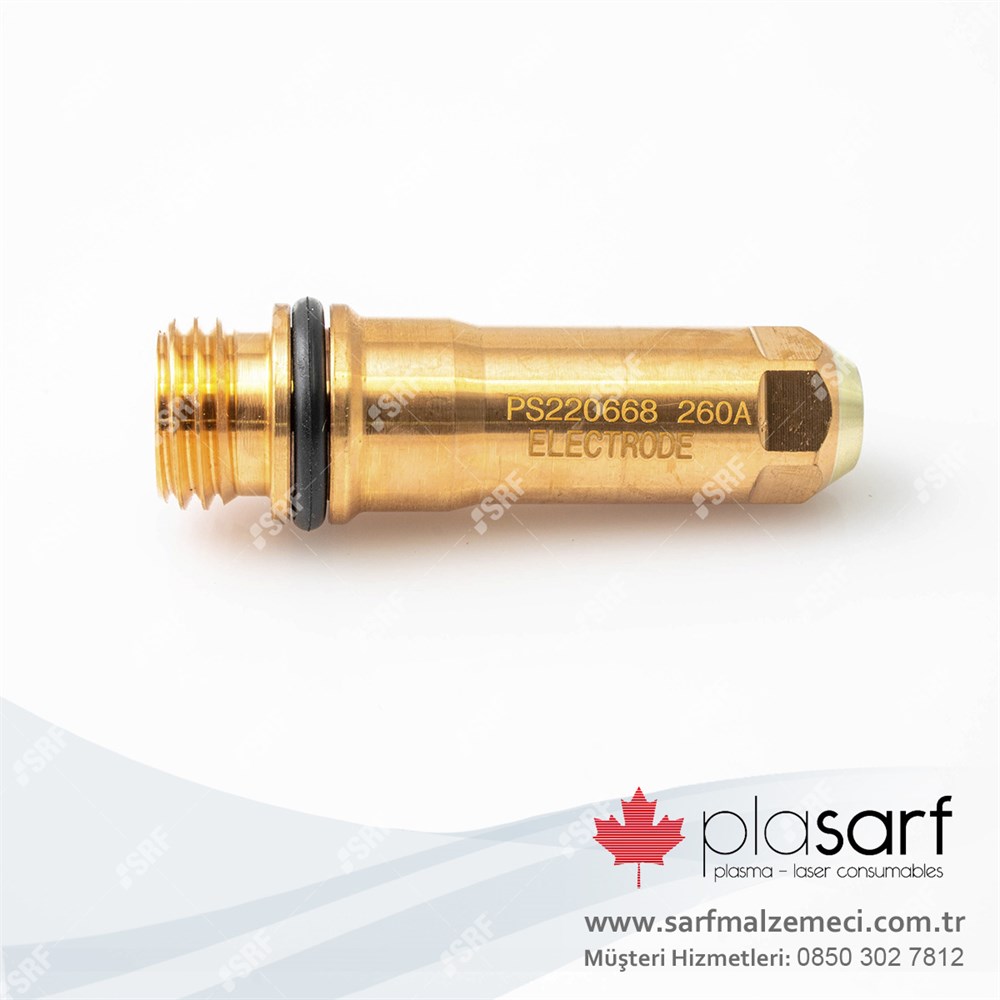 Plasarf Electrode Pro (Silver) 260A (Hypertherm® 220435 uyumlu)