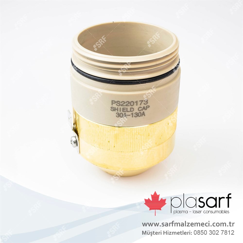 Plasarf Shield Cap 30A-130A (Hypertherm® 220173 uyumlu)
