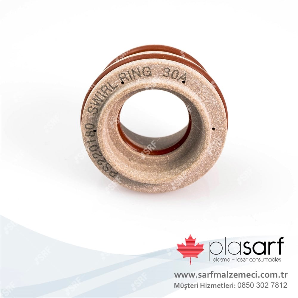 Plasarf Swirl Ring 30A (Hypertherm® 220180 uyumlu)