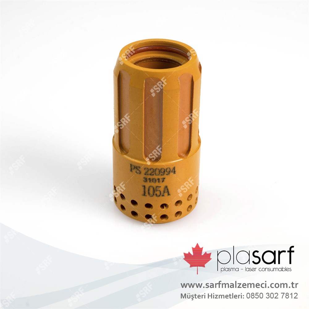 Plasarf Swirl Ring 45A-85A (Hypertherm® 220857 Uyumlu)
