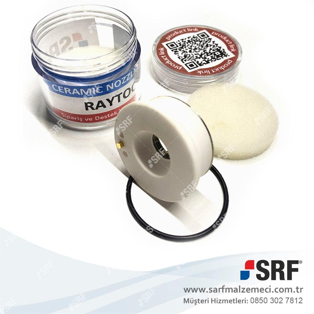 Raytools Lazer Kesim Makineleri ile Uyumlu Seramik Nozzle Tutucu