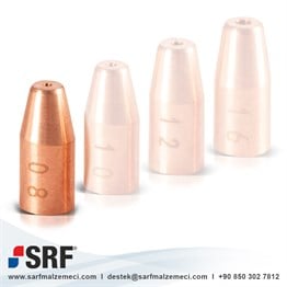 0.8mm Lazer Kaynak Tel Kılavuz Nozulu M5