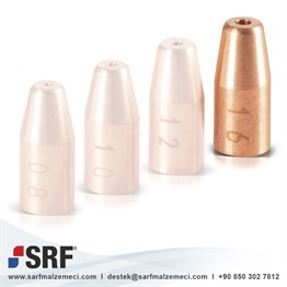 1.6mm Lazer Kaynak Tel Kılavuz Nozulu M5