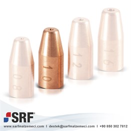 1.0mm Lazer Kaynak Tel Kılavuz Nozulu M5