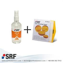 Lazer Lens Temizleme Seti Aseton + Mendil