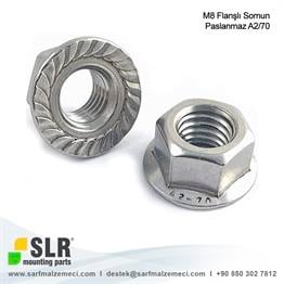 M8 Flanşlı Somun