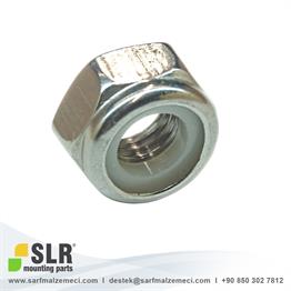 SLR® M8 Fiberli Somun A2-70 Paslanmaz