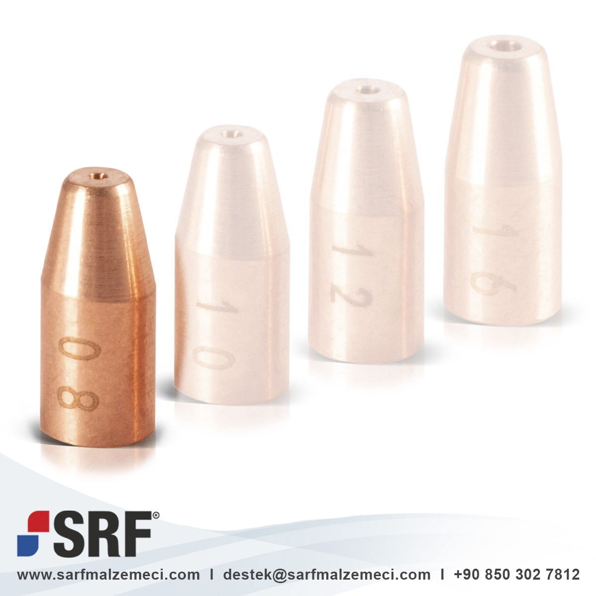 0.8mm Lazer Kaynak Tel Kılavuz Nozulu M5