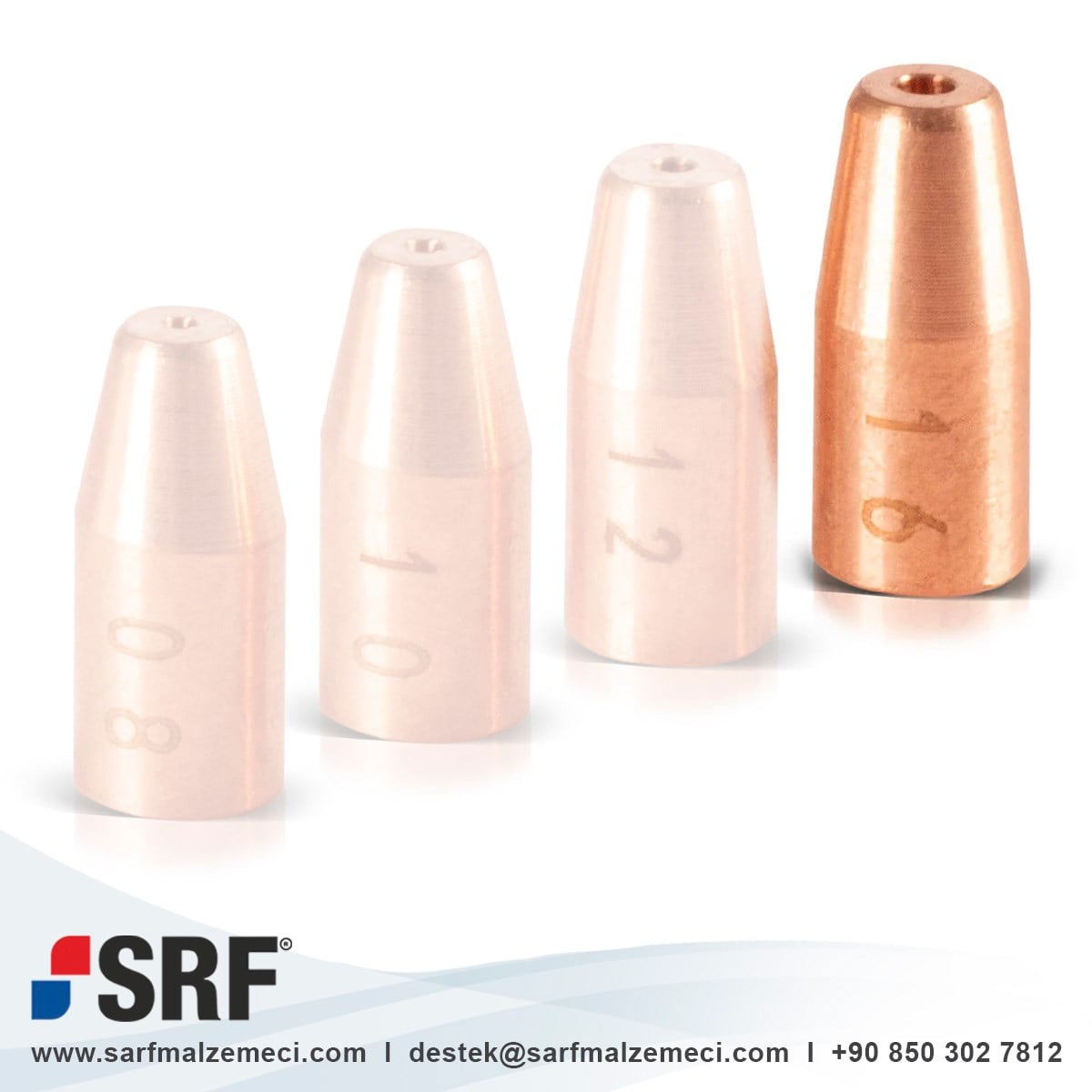 1.6mm Lazer Kaynak Tel Kılavuz Nozulu M5