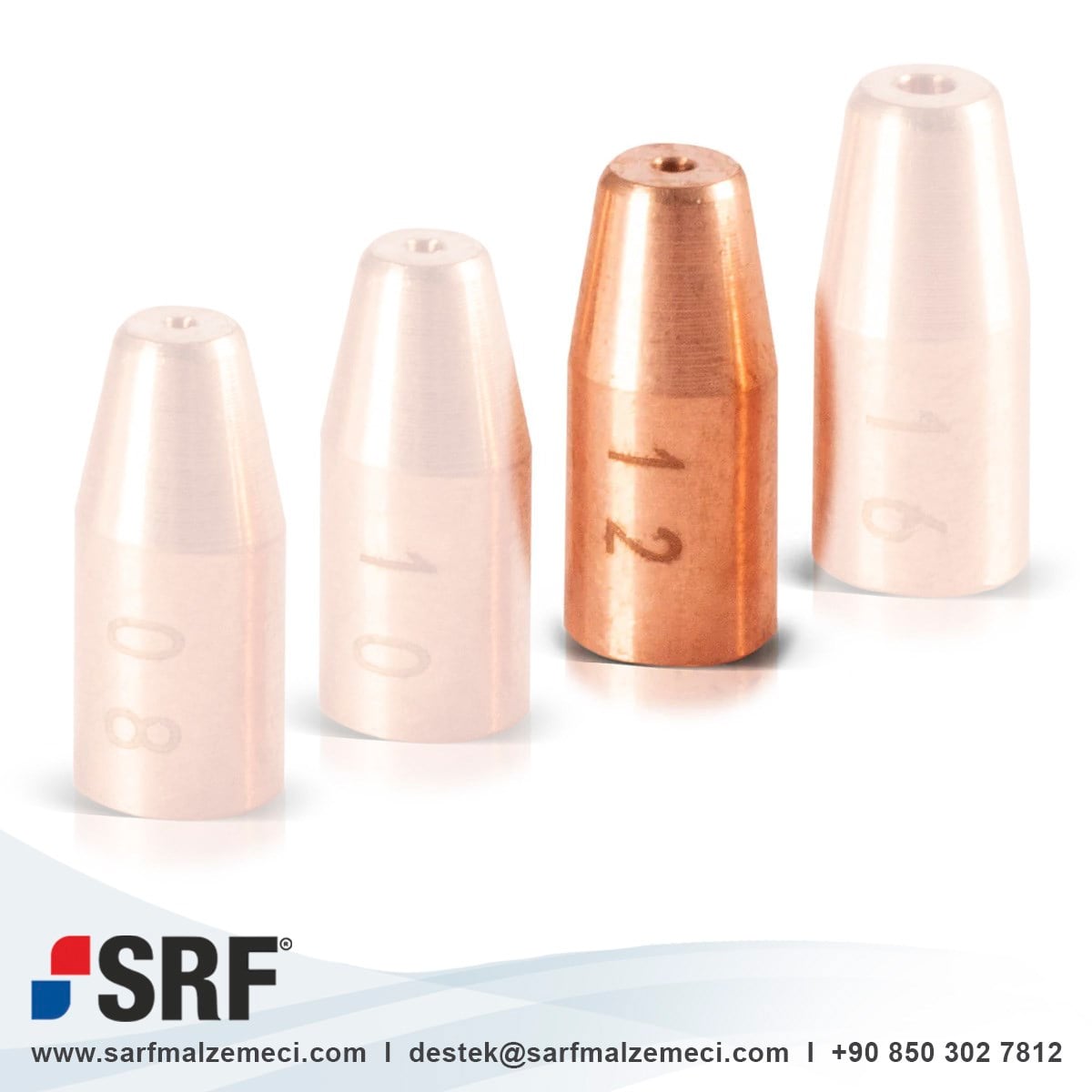 1.2mm Lazer Kaynak Tel Kılavuz Nozulu M5