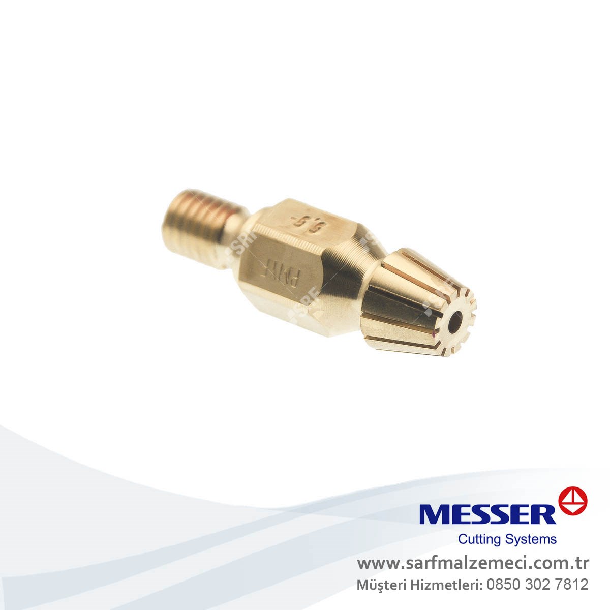(100-200mm) Messer PL-RC Cutting Nozzle