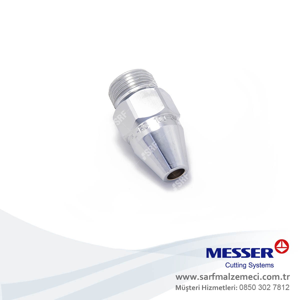 Messer Gricut 1280-PMYF 100-200mm High Performance Cutting Torch Nozzle – Open Box Special