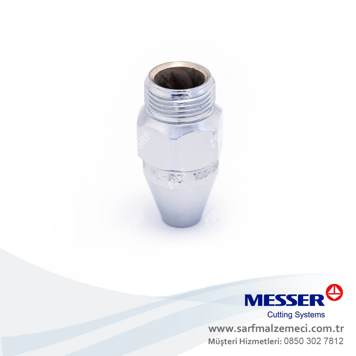 (100-300mm) Messer PL-RC Heating Nozzle (Isıtma Kovanı)