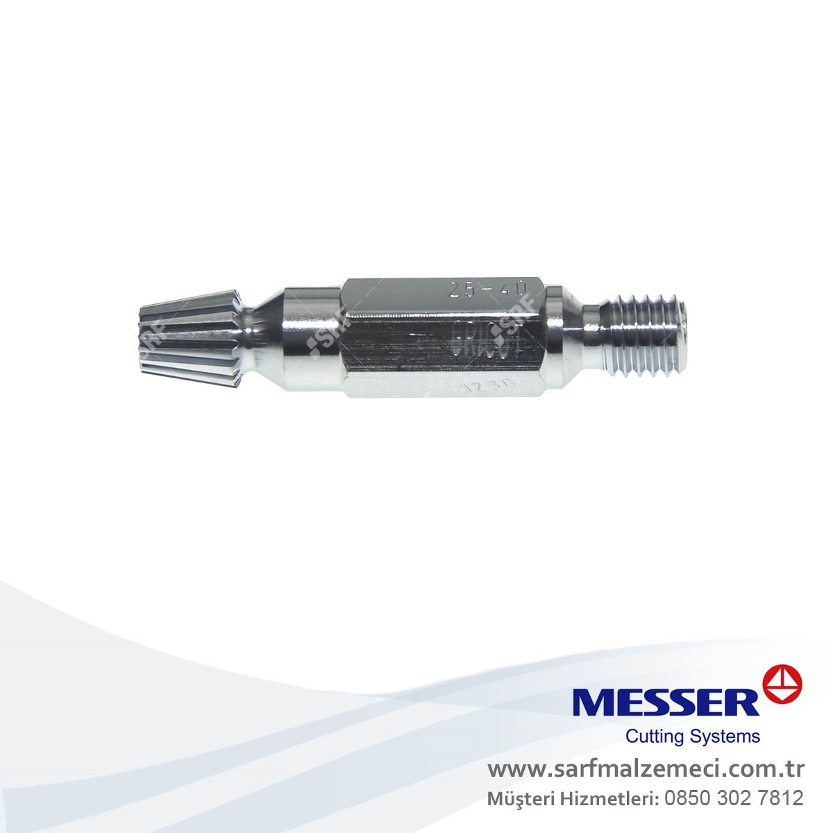 (25-40mm) Messer Gricut 1230 PMYF Cutting Nozzle