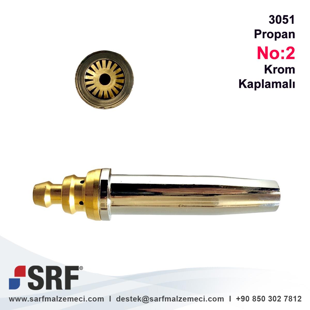 3051GE No:2Cr Tanaka® Uyumlu Oksijen Kesme Nozul
