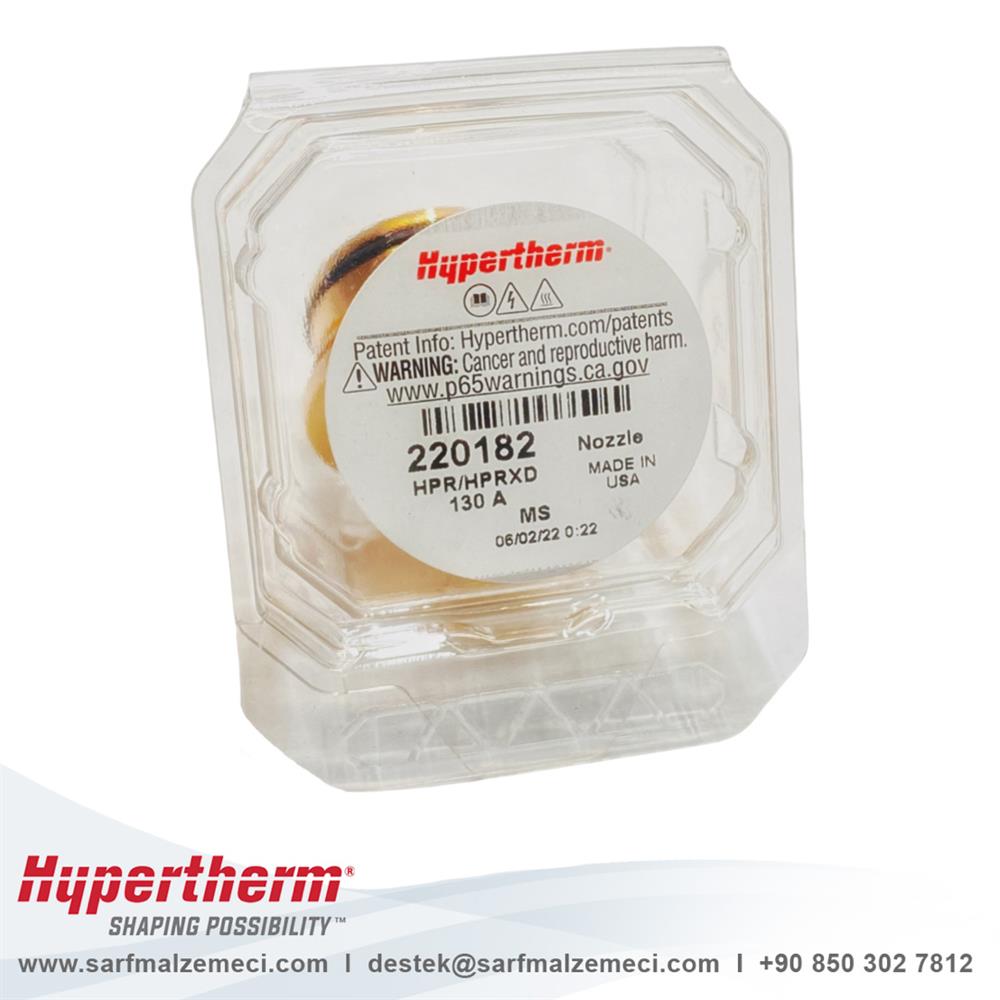 Hypertherm® HPR Plazma Nozzle 130A 220182