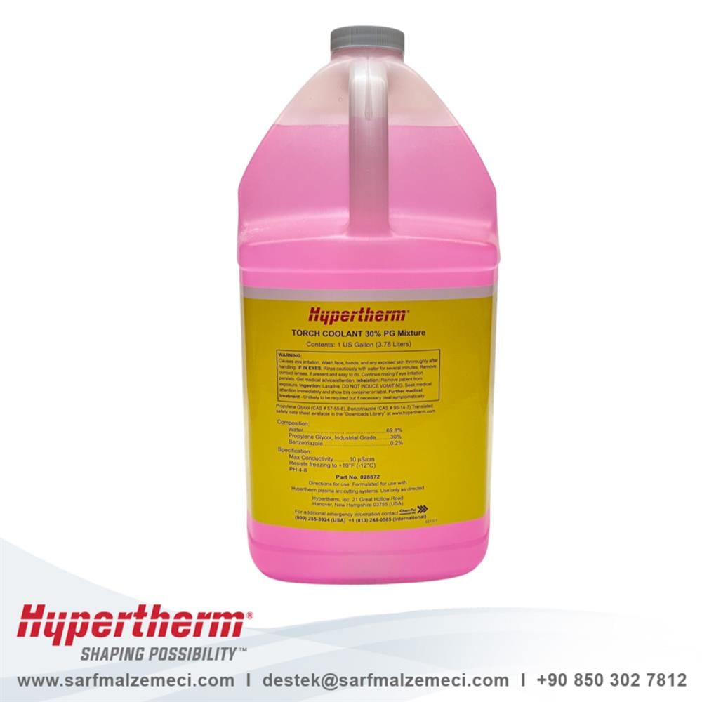 Hypertherm® Plasma Torch Coolant 1 Gallon (3.78Lt)
