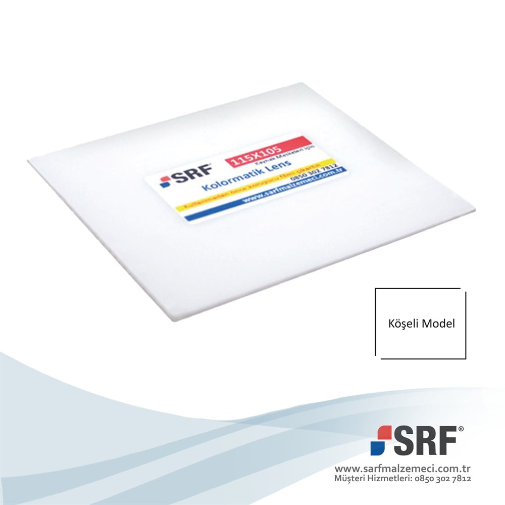 Kolormatik Kaynak Maskesi Koruma Camı (Lens) 115x105mm Köşeli