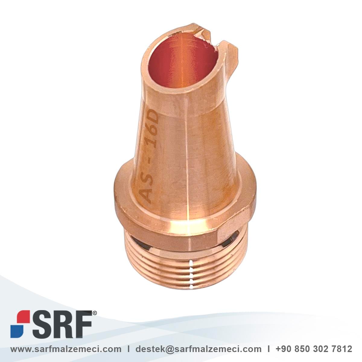 Lazer Kaynak Nozul M16-Tip: AS16-DWF Çift Tel Sürücülü (SUP Laser Head)