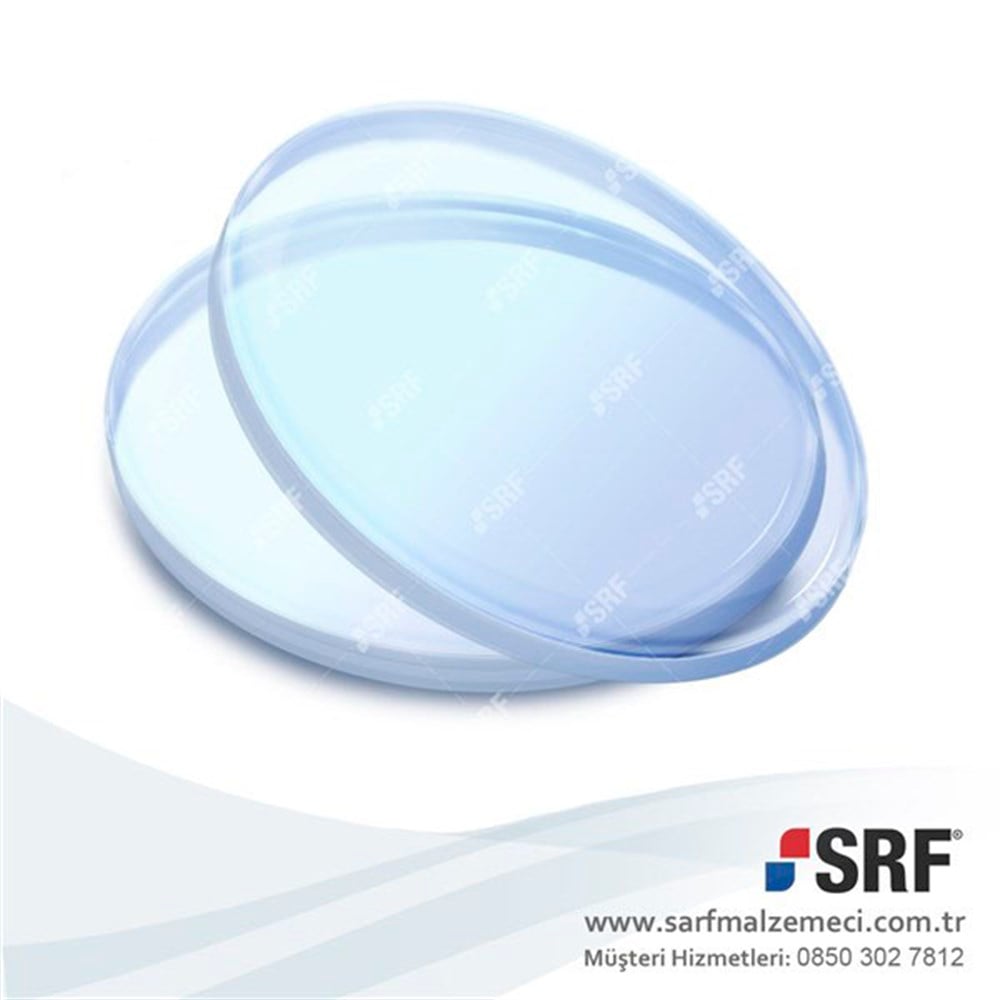 Lazer Koruma Camı D34D3 Çap:34mm Kalınlık:3mm