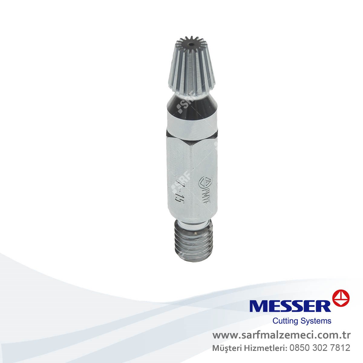 Messer Gricut 1230 PMYF Cutting Nozzle 7-15mm