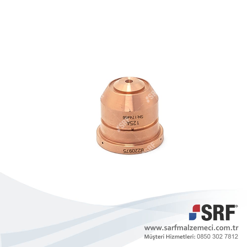Nozzle 125A Pro (Hypertherm® 220975 Uyumlu)