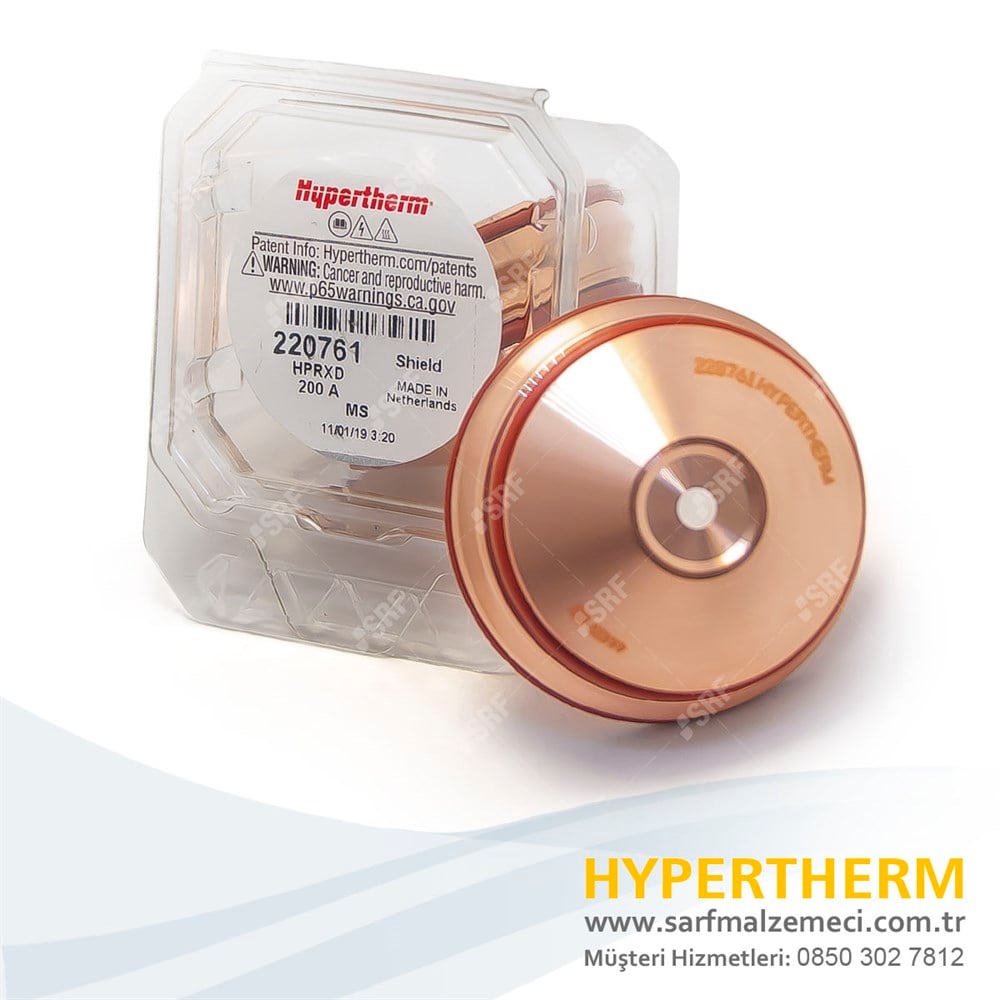 Orijinal Hypertherm® 220761 Shield 200A