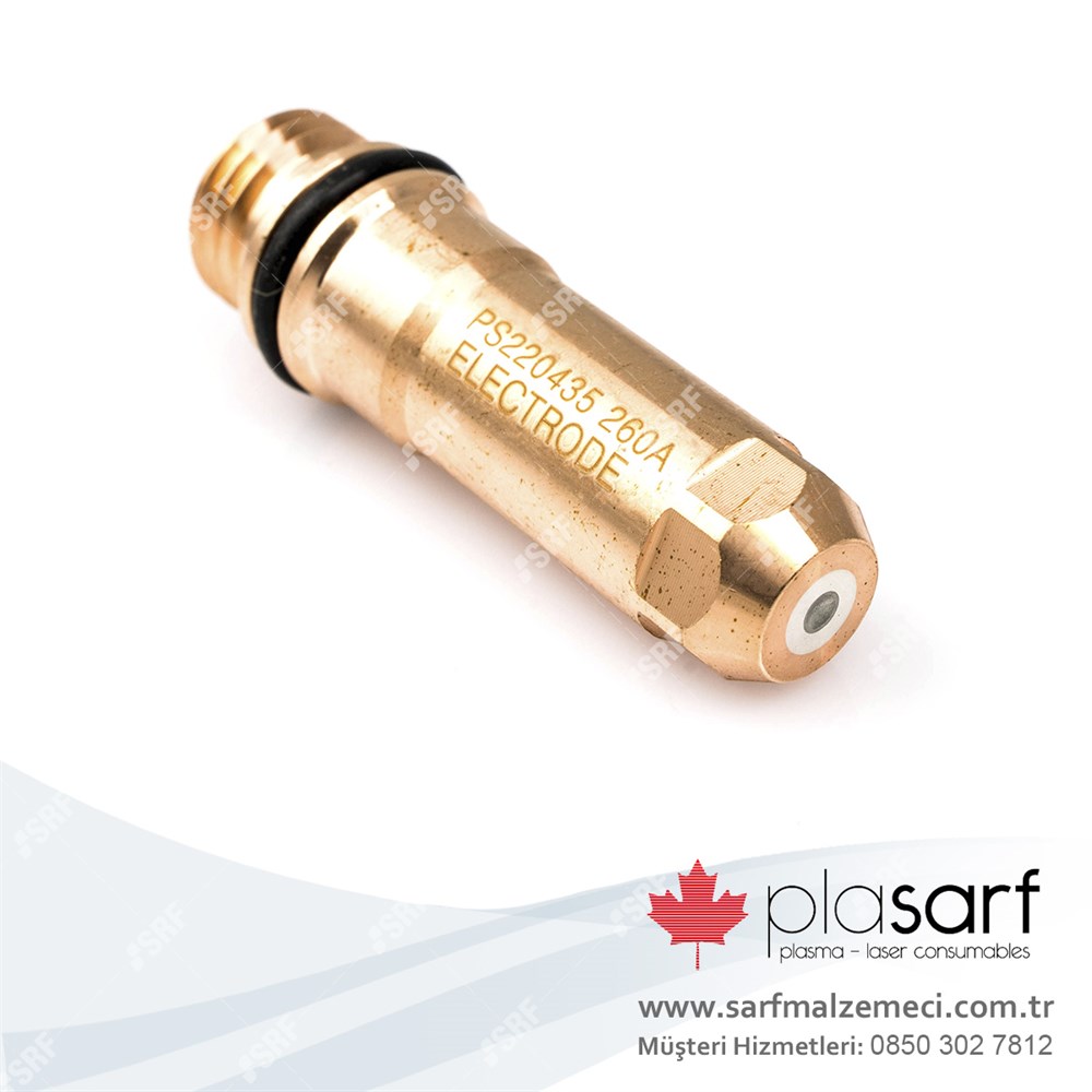 Plasarf Electrode 260A (Hypertherm® 220435 uyumlu)