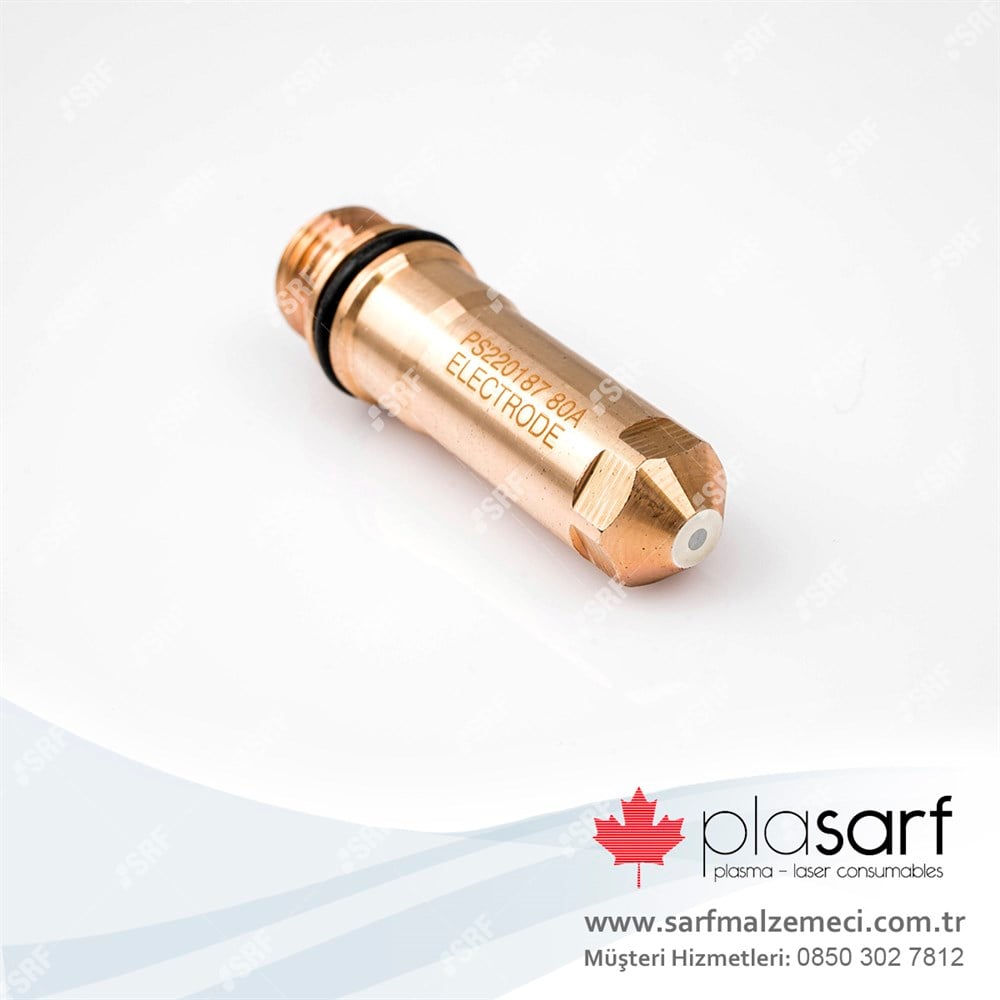 Plasarf Electrode 80A (Hypertherm® 220187 uyumlu)