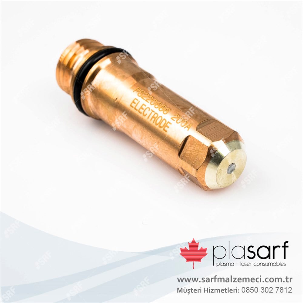 Plasarf Electrode Pro (Silver) 200A (Hypertherm® 220352 uyumlu)