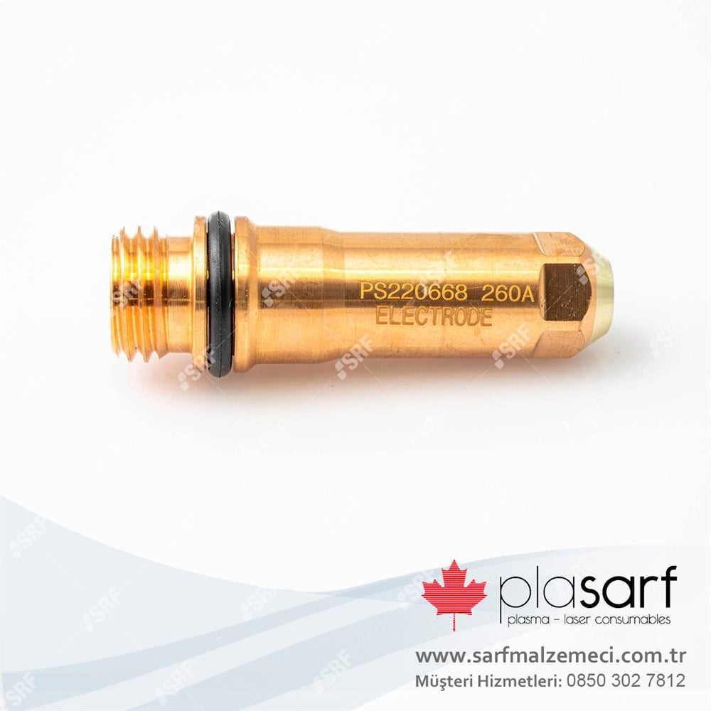 Plasarf Electrode Pro (Silver) 260A (Hypertherm® 220435 uyumlu)