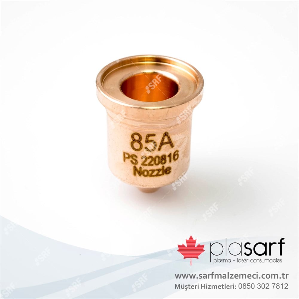 Plasarf Nozzle 85A (Hypertherm® 220816 Uyumlu)