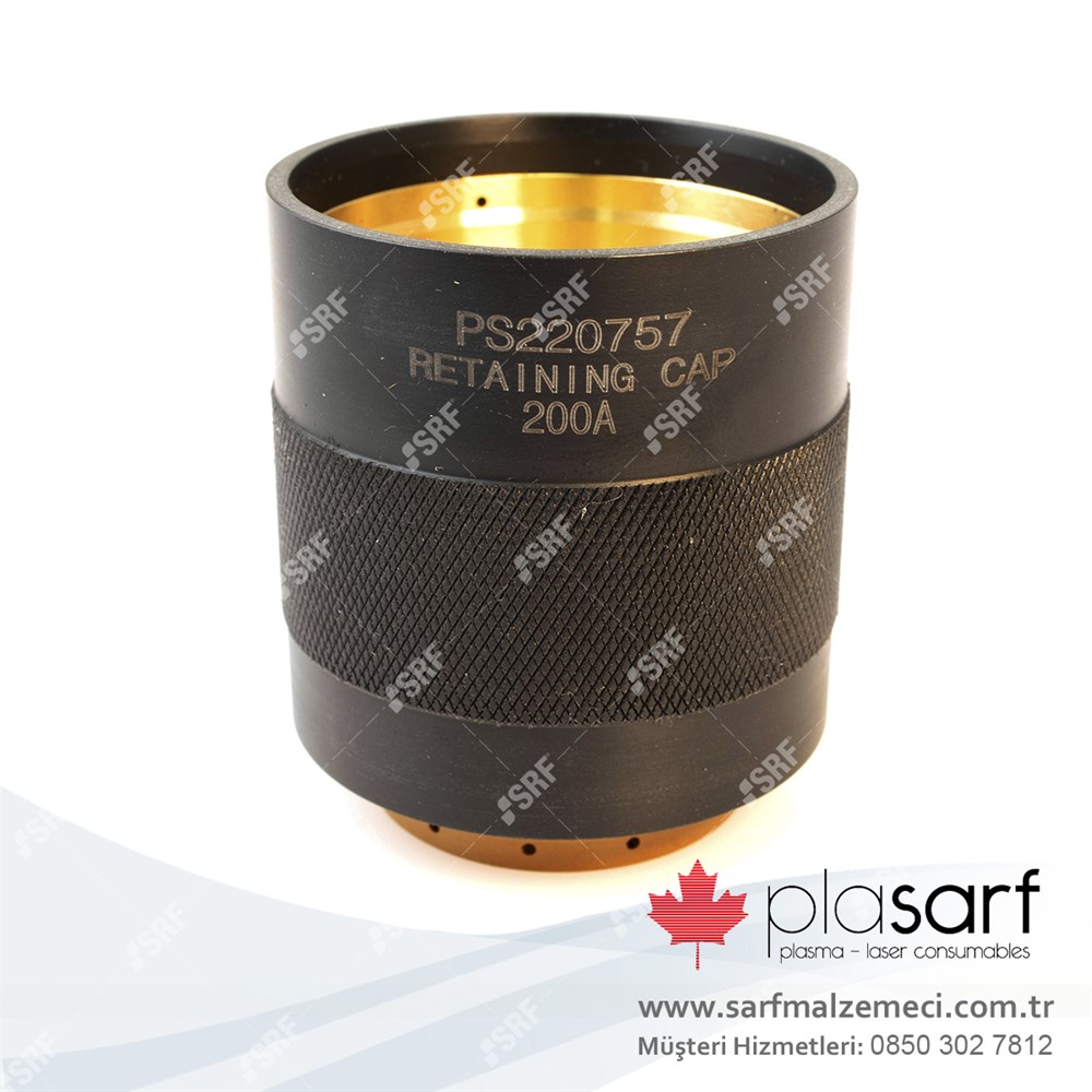 Plasarf Retaining Cap 200A (Hypertherm® 220757 Uyumlu)