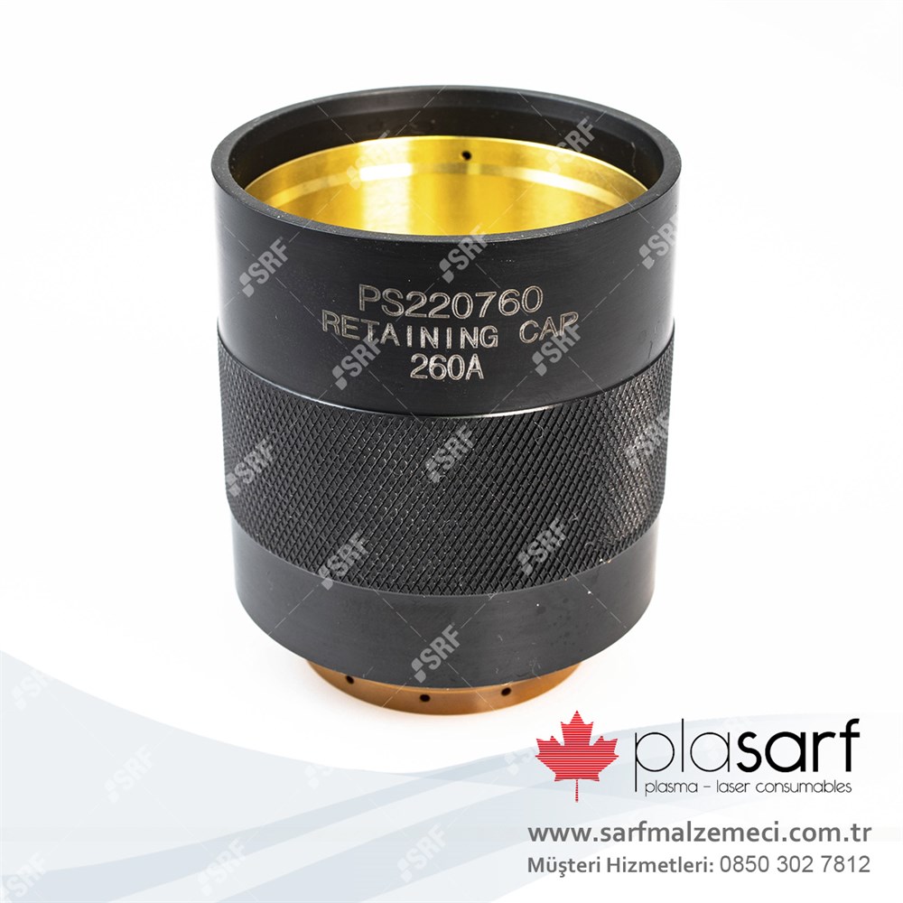 Plasarf Retaining Cap 260A (Hypertherm® 220760 Uyumlu)