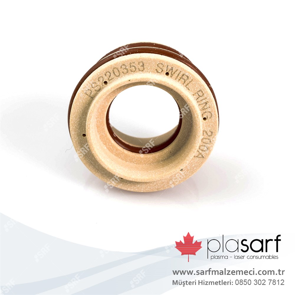Plasarf Swirl Ring 200A (Hypertherm® 220353 uyumlu)