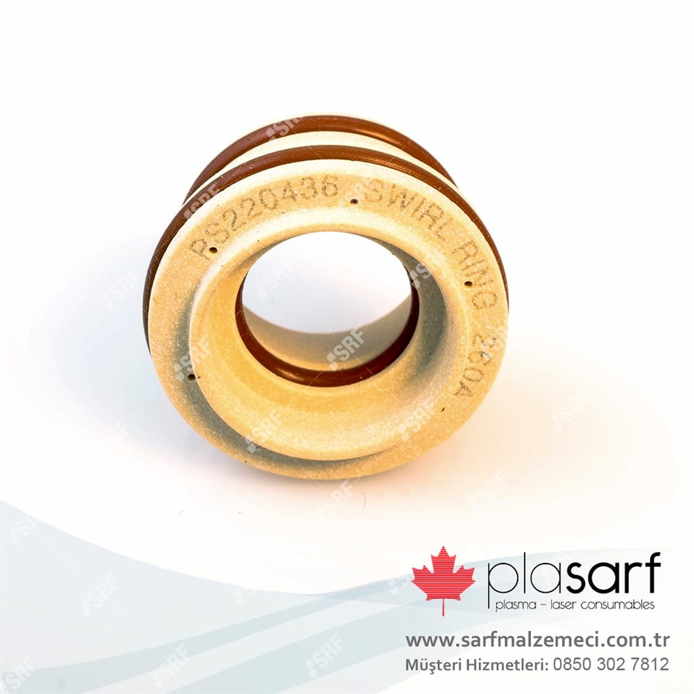 Plasarf Swirl Ring 260A (Hypertherm® 220436 uyumlu)