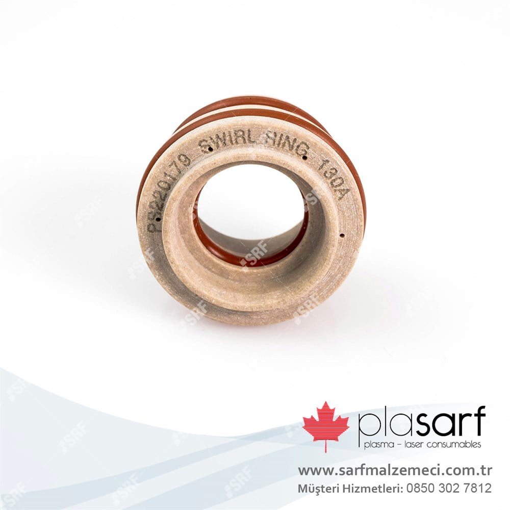 Plasarf Swirl Ring 80A-130A (Hypertherm® 220179 uyumlu)
