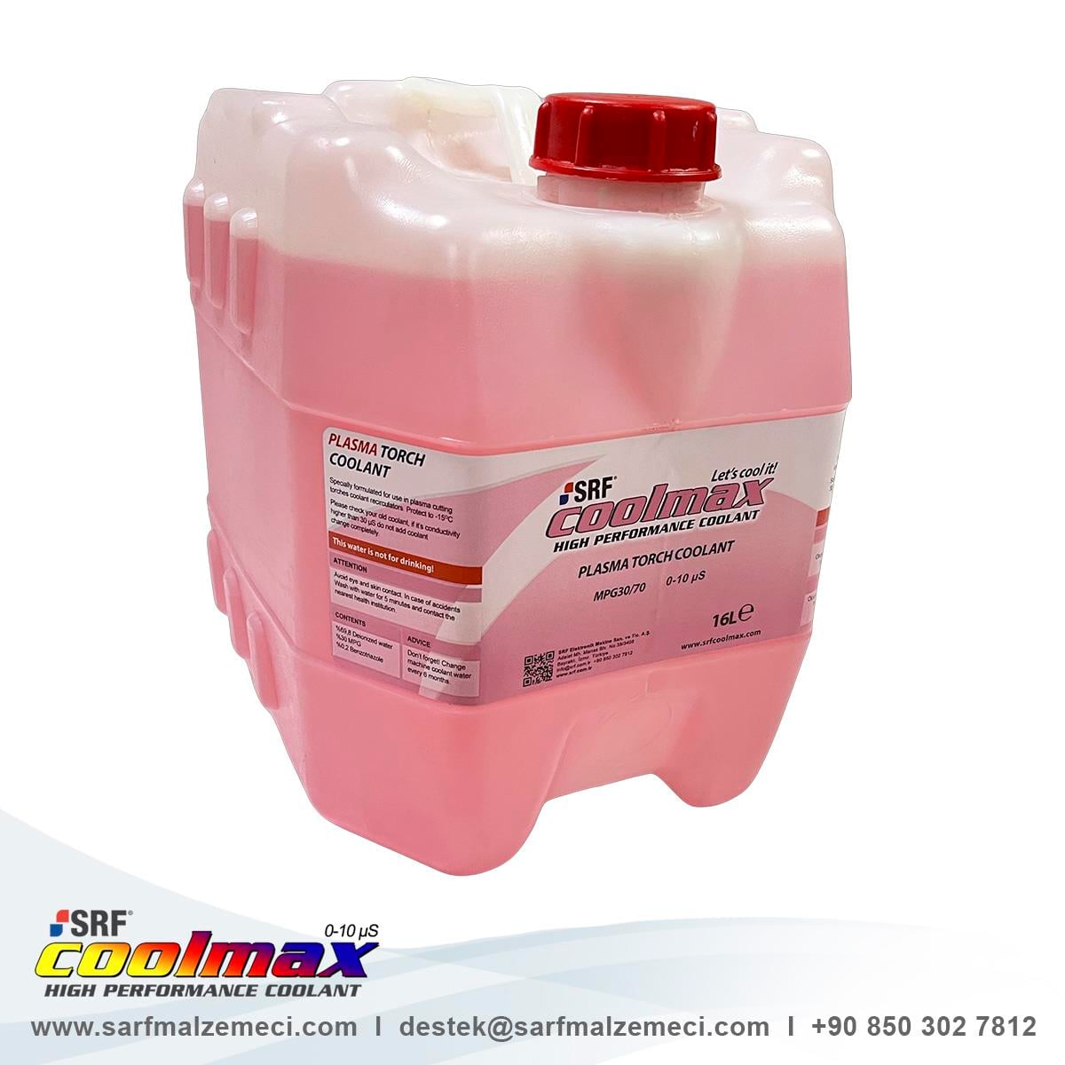 Plazma Torç Soğutma Sıvısı (Coolant Water) LC 15L
