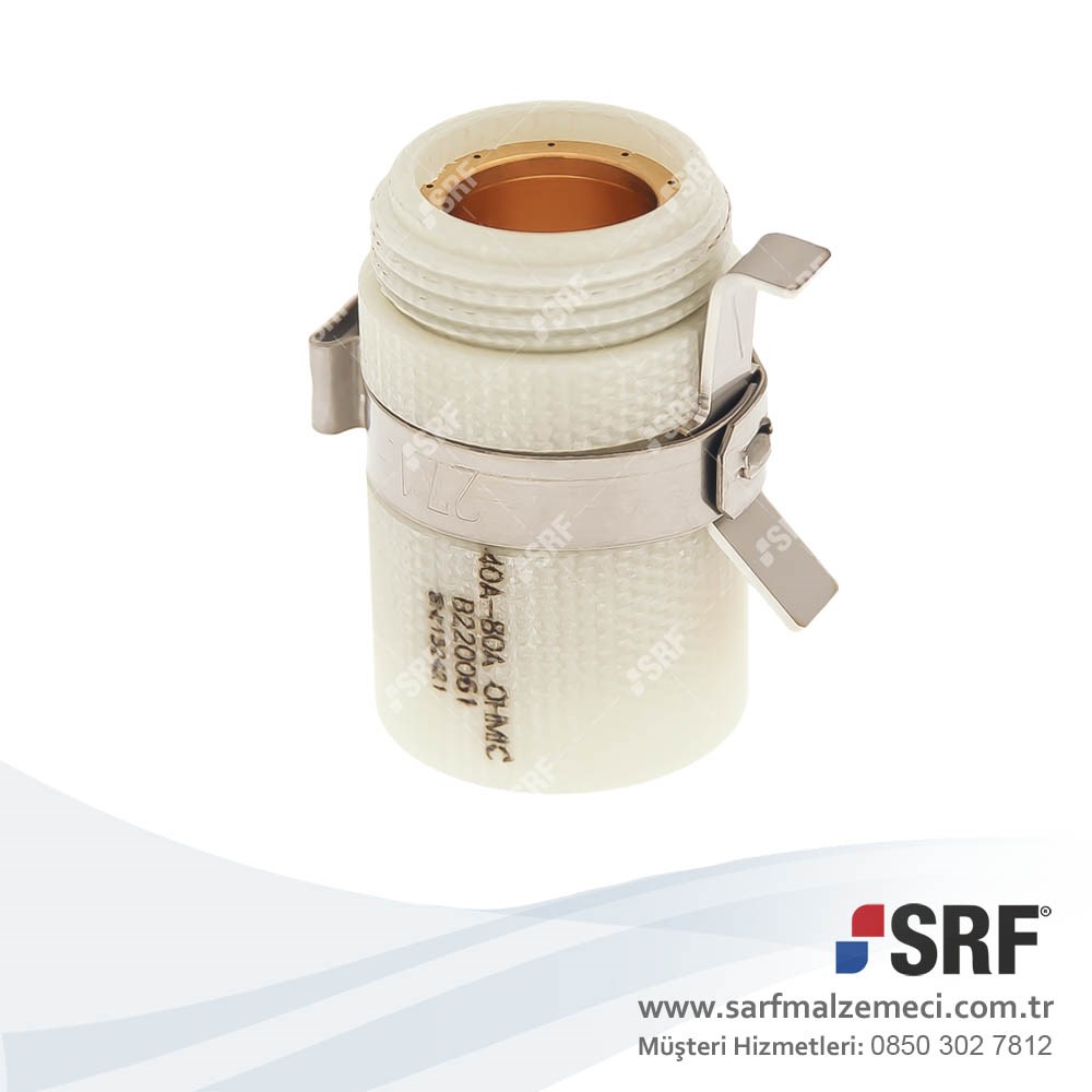 Retaining Cap Ohmic 40A80A (Hypertherm® 220061 Uyumlu)