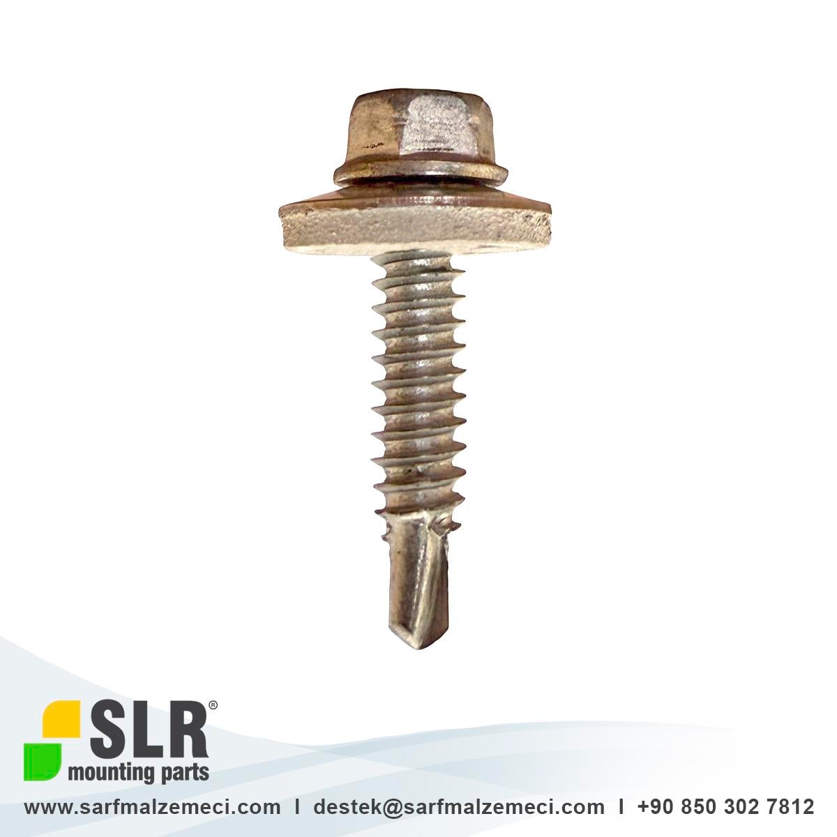 SLR® 5.5x25 Matkap Uçlu Solar Çatı Vidası