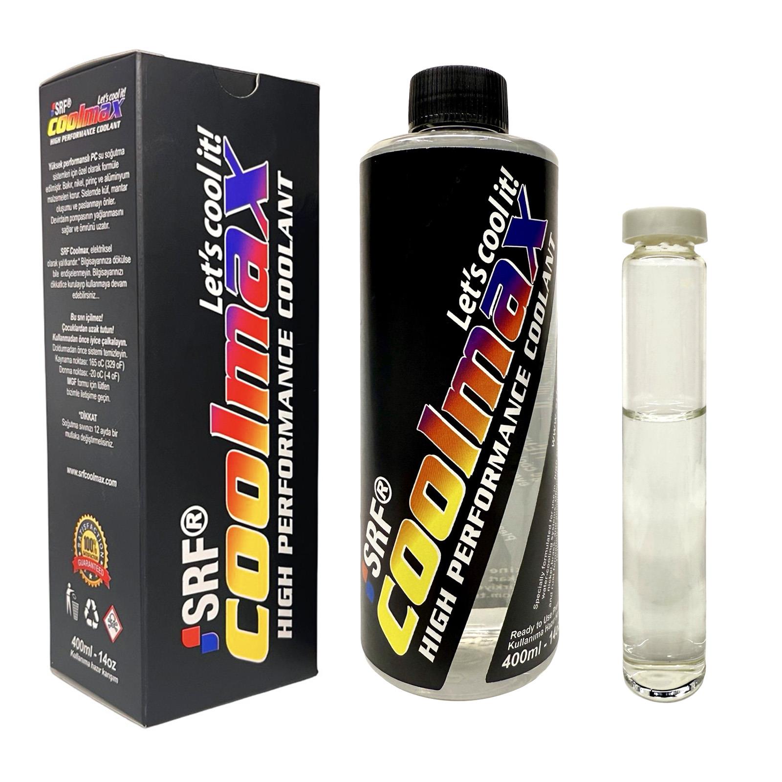 SRF Coolmax Bilgisayar Soğutma Sıvısı Kristal Şeffaf 400ml