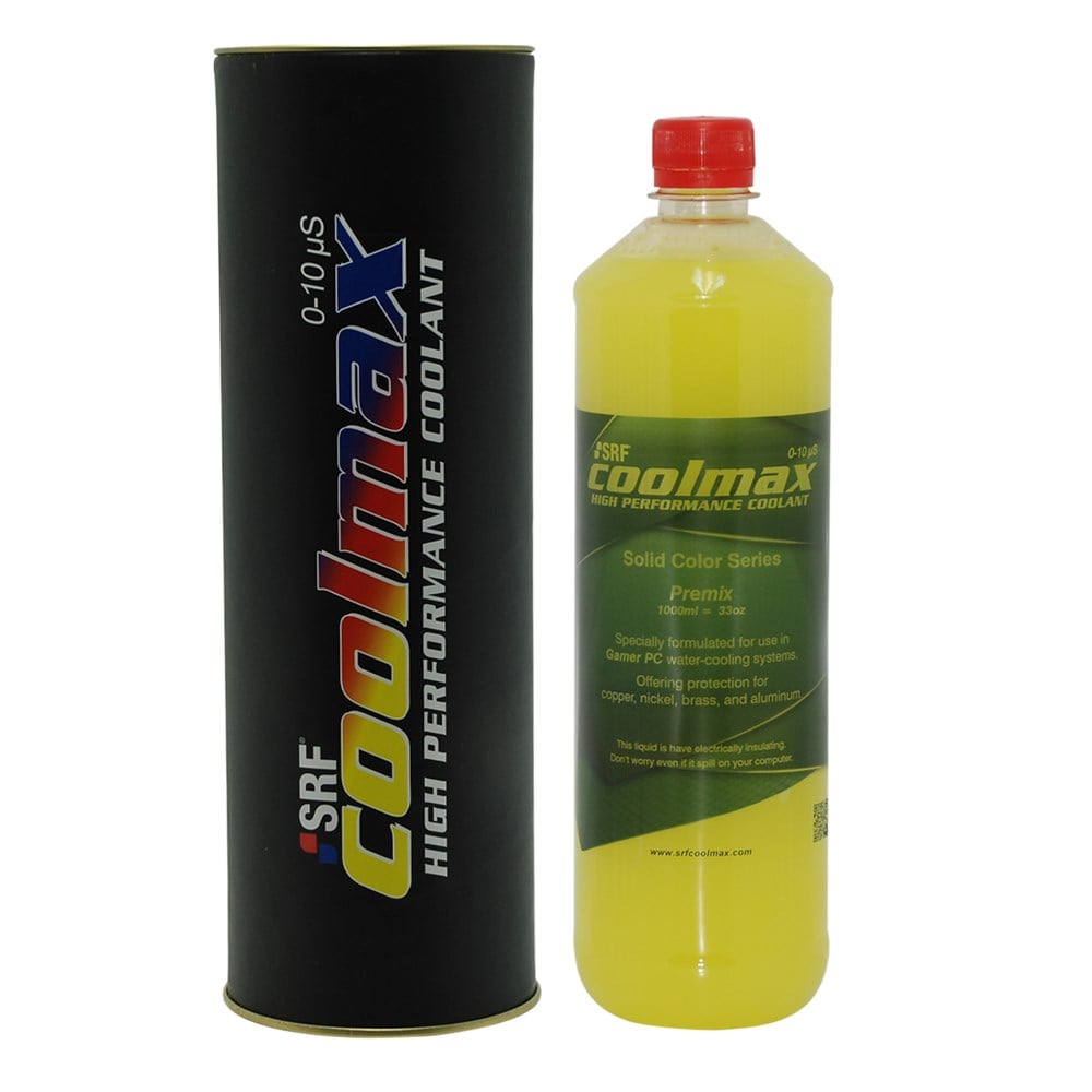 SRF Coolmax Bilgisayar Soğutma Sıvısı Candy Serisi - Sarı 1LT