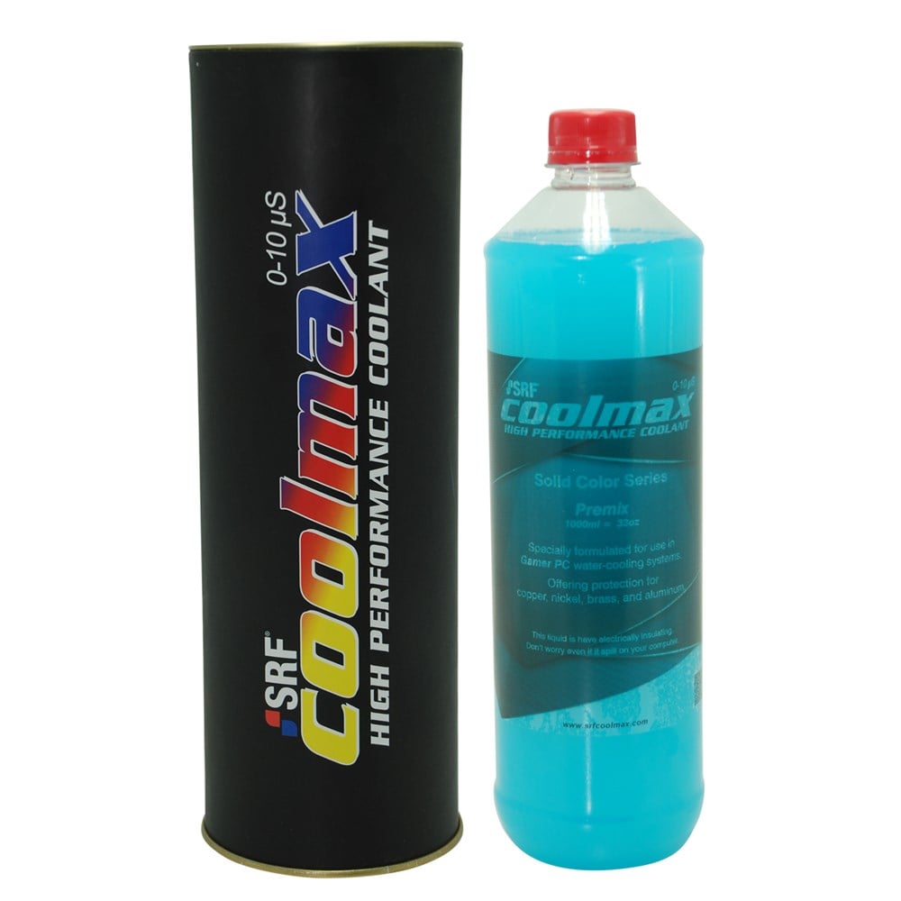 SRF Coolmax Bilgisayar Soğutma Sıvısı Candy Serisi - Mavi 1LT