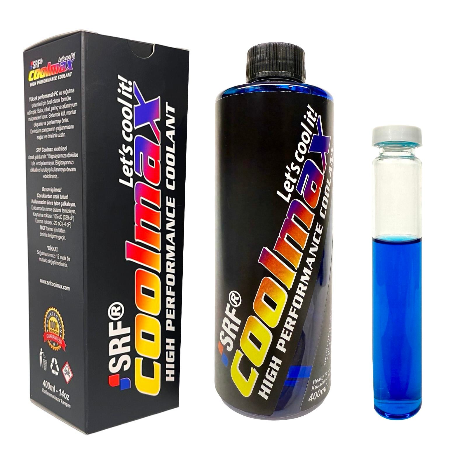 SRF Coolmax Bilgisayar Soğutma Sıvısı Kristal Mavi 400ml