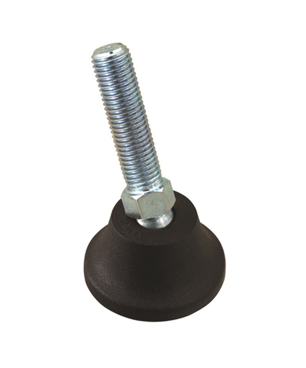 Çap:60 M16x110 Poliamid Mafsallı Ayak - EP 60 1611