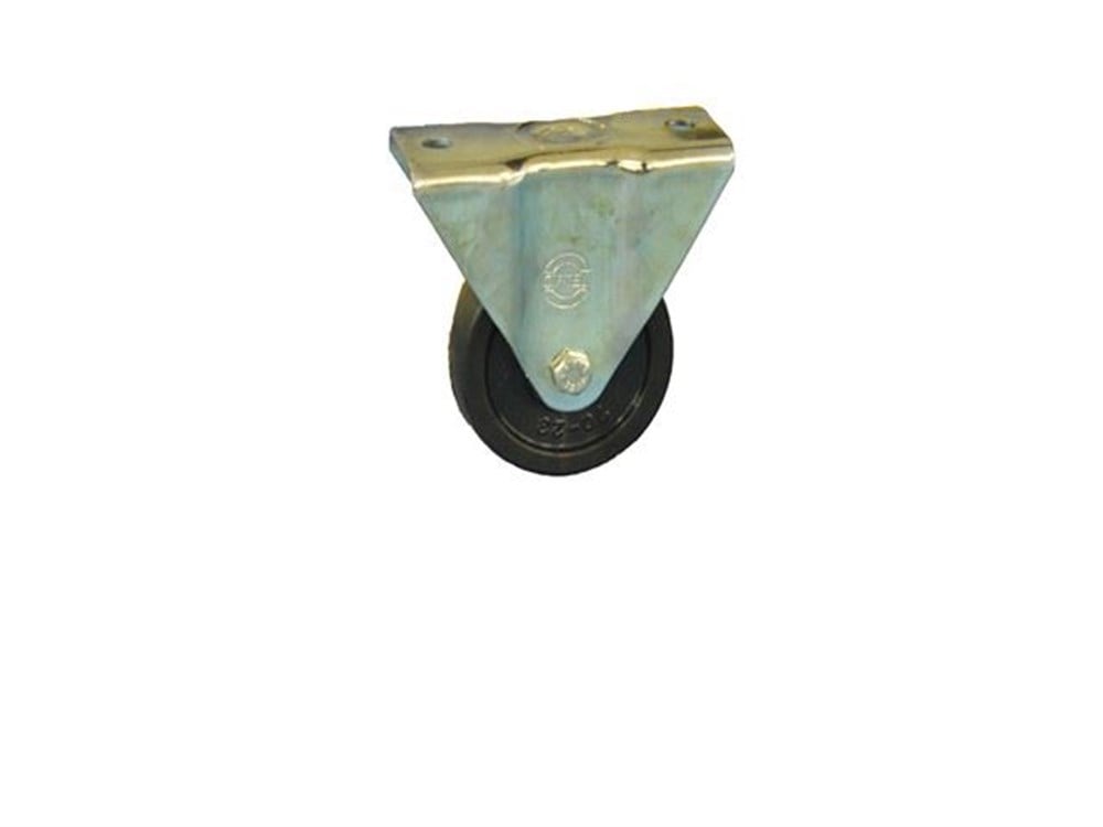 Çiftel - Sabit  Lastik Tekerlek, Çap:70 mm Burçlu, Hafif Tip Lastik Tekerlek - 0072