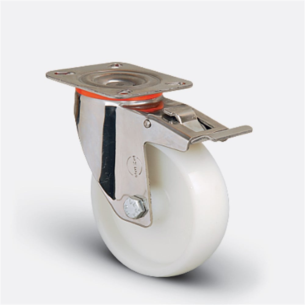 EM01 ZKZ 80 Frenli Paslanmaz INOX