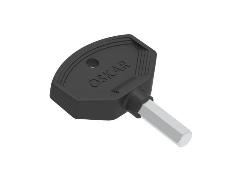 203-6 K11 - Plastik 6MM Allen Anahtar - OSKAR - Kilit - Yaylı Pano Kilit Anahtarı - Mini Boy