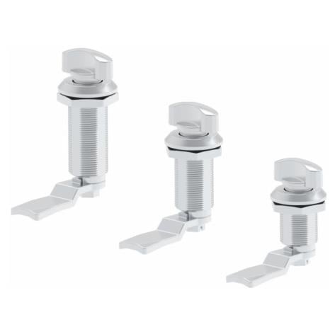 255.30.12.12.CM - Kelebek Yaylı Pano Kilidi H:30 - Siyah Boyalı - OSKAR - Kilit - Yaylı Pano Kilidi